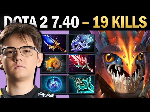 Slark Pro Carry with Moon Shard and 20 Kills - Dota Gameplay