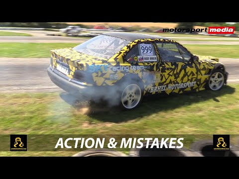 2. kolo autoSlalomShow CUP 2020 | Trebatice | Action & Mistakes