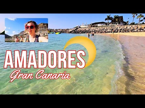 Playa de Amadores, Gran Canaria: Best beach in Gran Canaria? (4K)
