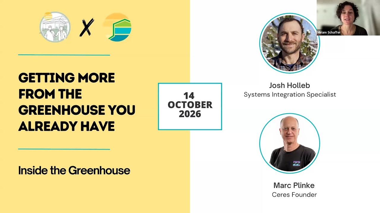 Greenhouse Webinar