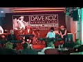 Masterclass With Justin Lee Schultz How Deep Is Your Love Dave Koz Friends At Sea