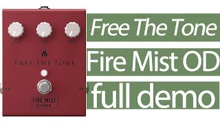 Video thumbnail for Fire Mist overdrive pedal from Free The Tone full demonstration by The Guitar Show