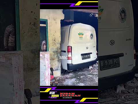mobil MBG dipati masuk rumah #shorts