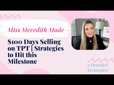 How I Hit $100/Day on TPT + 3 Strategies That Work in 2026