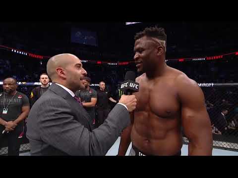 UFC Phoenix: Francis Ngannou and Cain Velasquez Octagon Interview