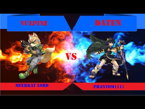 Vulpine (Fox) vs Daten (Dark Pit) - Losers Round 2 Invitational 4