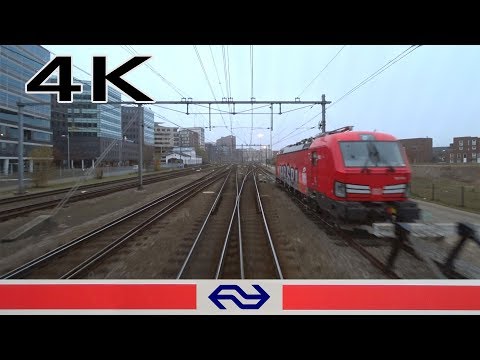 Bijzondere route 4K CABVIEW HOLLAND Amersfoort Vathorst - Hilversum - Utrecht SLT 25nov 2018