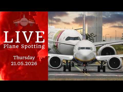 🔴 LIVE: NONSTOP Morning Action at Lisbon Airport ✈️