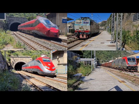 Mega Spottata a Scilla con E 444 Tartaruga e TreniScilla