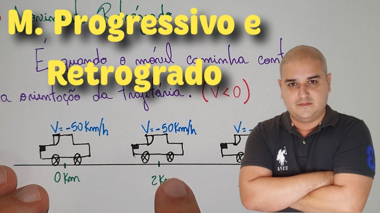 Cinemática 09: Movimento Progressivo e Retrógrado