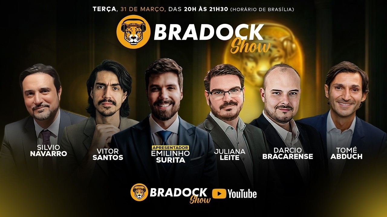 Bradock Show 31/03/26 - Emilinho Surita, Consta, Vitor Santos, Silvio Navarro, Darcio e Tomé Abduch
