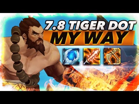 7.8 New Tiger Dot Udyr My Way - Trick2G