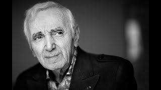 Charles Aznavour - À Ma Fille with lyrics
