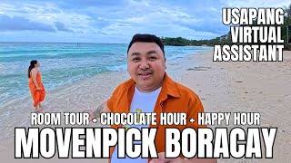 Movenpick Boracay Review: Luxury Room Tour + Chocolate Hour & Happy Hour | USAPANG VIRTUAL ASSISTANT