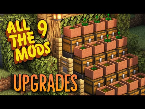 Minecraft All The Mods 9 - #6 Easy Upgrades! (Botany Hoppers)
