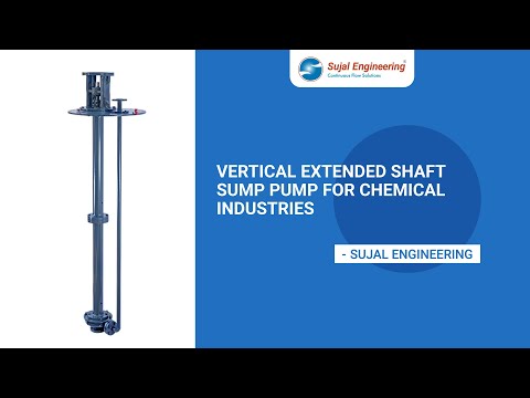 Vertical Long Shaft Sump Pump for chemical industry