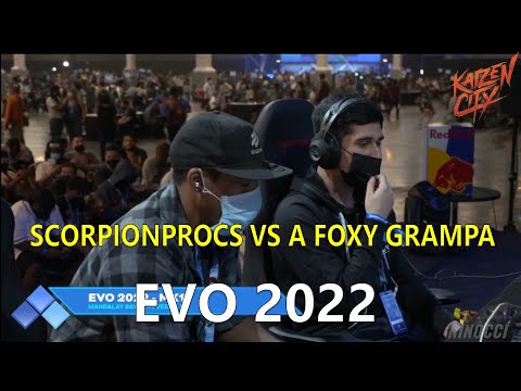 EVO 2022 - A FOXY GRAMPA Vs T7G | SCORPIONPROCS [Robocop vs Fujin]