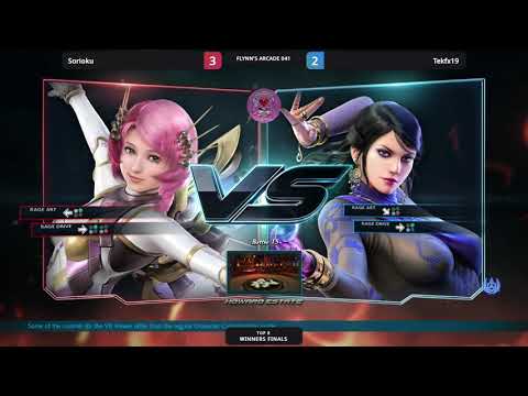 Flynn's Arcade 041 Losers Quarters - Sorioku (Alisa) Vs. Nonenity (Zafina) Tekken 7