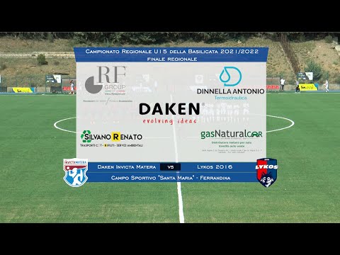 U15  Highlights- Invicta Matera 7-0 Lykos 2016
