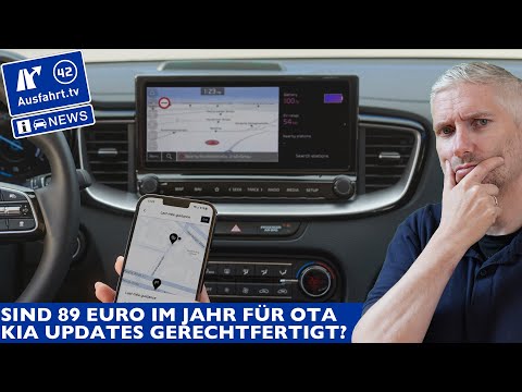 KIA OTA Update 2024 mit neuen Funktionen für alle KIAs ab MJ 2022 | Ausfahrt TV News