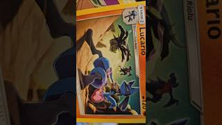 Lucario Aura Farming #pokemoncards #pokemontcg