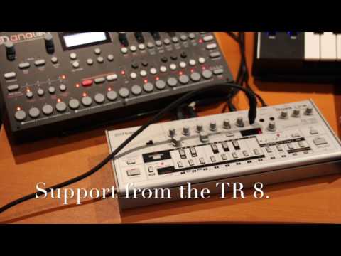 Creating polyrhythmic patterns with the TB-03 and Analog4.  Happy 303 Day!