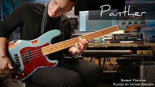 Video thumbnail for Shabat Panther PJ Bass Demo By Victor Broden hosted by Michael Nielsen of big hairy guitars. by Shabat Guitars