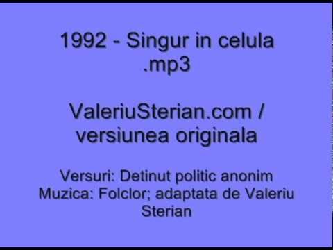 Valeriu Sterian - 1992 - Singur in celula (originala)