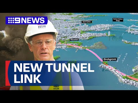 Sydney closer to first new road harbour crossing in decades | 9 News Australia