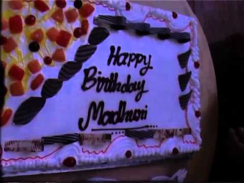 BNB NEWS SPL  CLIP MADHURI DIXIT BIRTHDAY CAKE