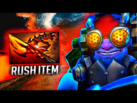 HE IS A MONSTER 30 KILLS OVERWHELMING BLINK+DAGON | DOTA 2 7.32D | TINKER.