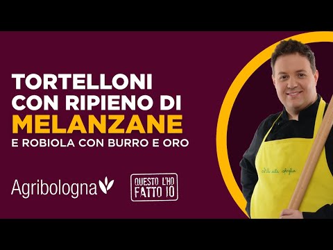 Melanzanini burro e oro con ripieno di melanzane e robiola