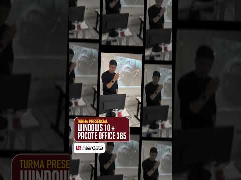 Turmas de Windows 10 + Pacote Office 365 da Interdata Cursos
