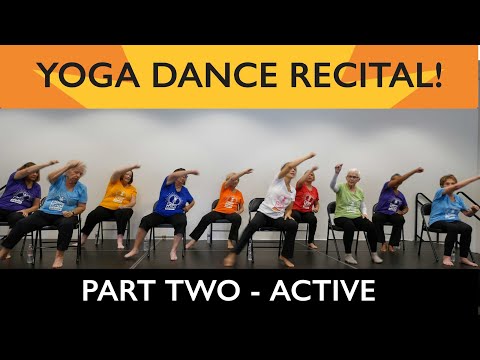 Chair Yoga Dance Recital – Part 2: Active | Sherry Zak Morris & Yoga Vista Dancers