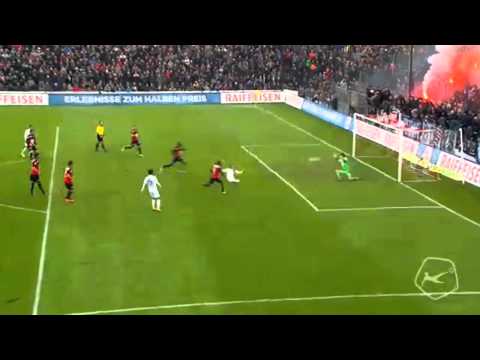 Joël Mall Great Defended Penalty FC Aarau vs FC Zurich 9 11 2014  Switzerland Super League