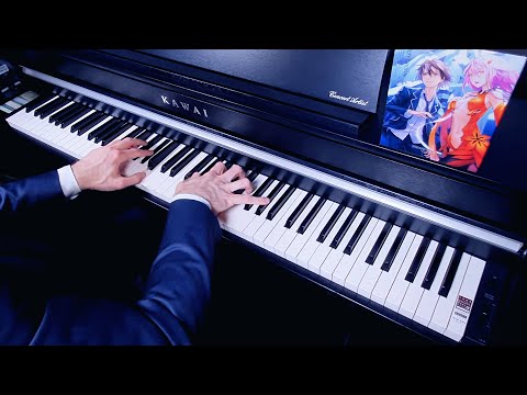 The Everlasting Guilty Crown - Egoist | Piano Cover + Lyrics (Sheet Music)