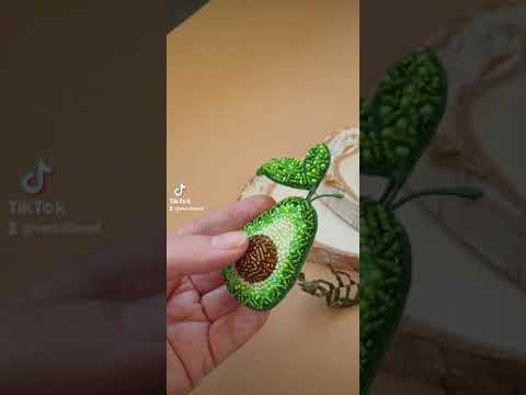 Набор на мастер класс по броши Авокадо открыт