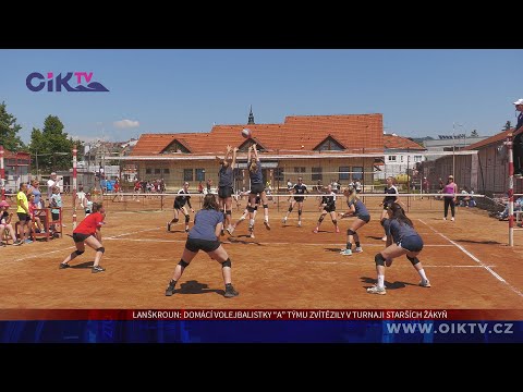 Lanškroun: Domácí volejbalistky “A” týmu zvítězily v turnaji starších žákyň
