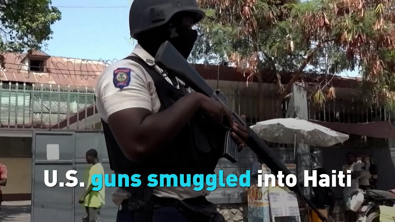 U.S. guns smuggled to Haiti and Drugs from colombia