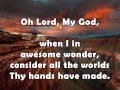 How Great Thou Art w/ lyrics By Alan Jackson