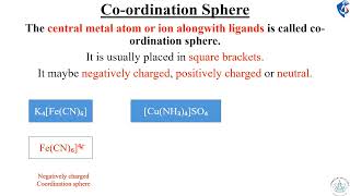 Coordination sphere || Coordination Compound