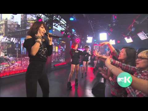 4Minute - Hot Issue 121209 MTV United Cube in NYC