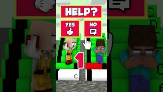 Help Herobrine Learn Piano with Saitama Sensei #minecraftshorts