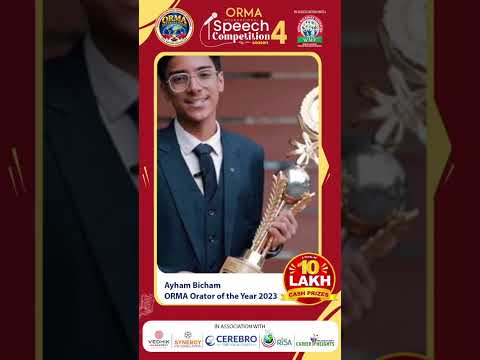 Ayham Bicha, ORMA Orator of the Year 2023