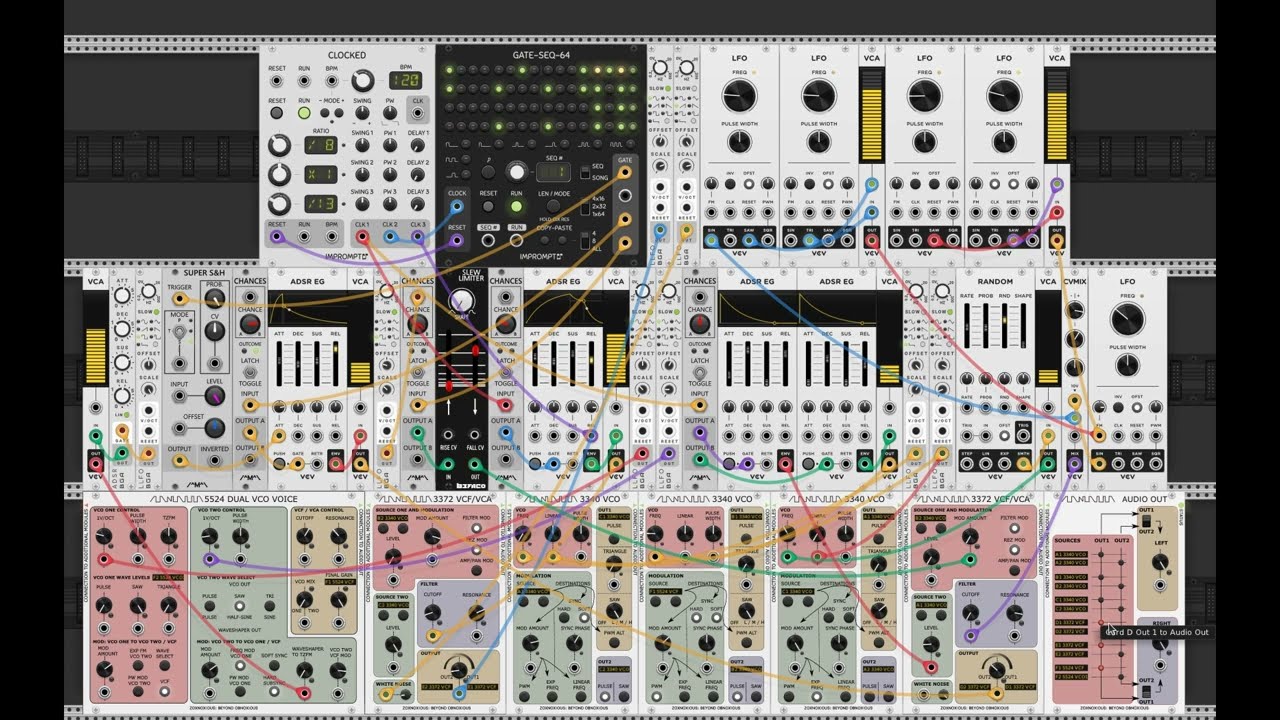 Zoxnoxious analog synth VCV Rack demos - Page 3 - Music