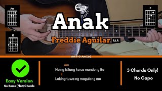 Download lagu Anak - Freddie Aguilar | EASY! Guitar Tutorial (CHORDS, STRUMMING PATTERN & LYRICS) mp3