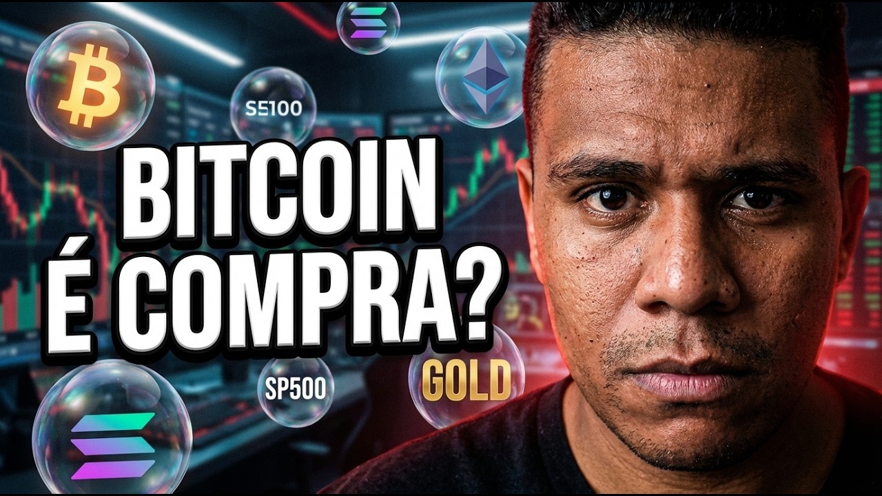 BITCOIN HOJE: Mapeando oportunidades! É Hora de Comprar? Análise Técnica e trading Ao vivo