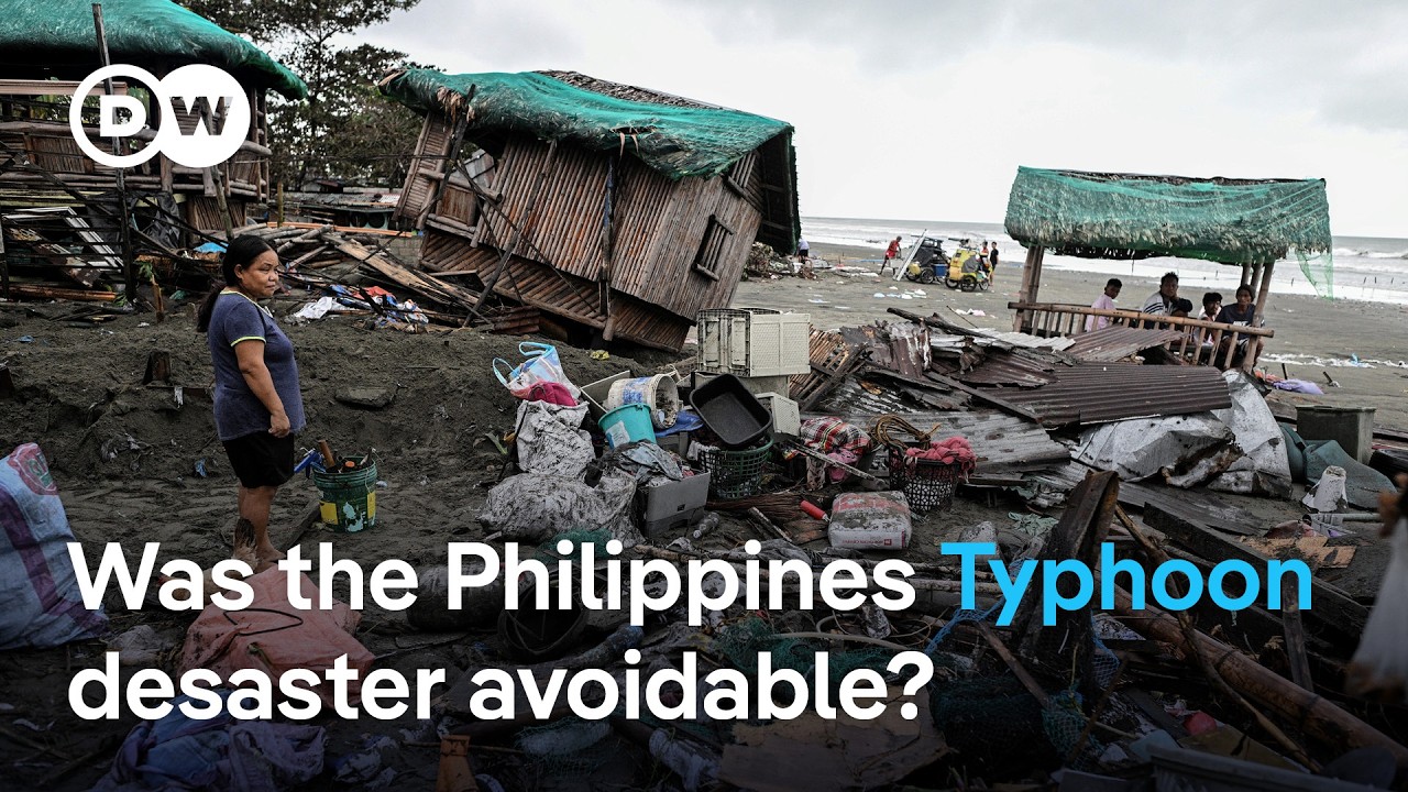 Typhoon fallout uncovers flood control scams across the Philippines |  DW News
