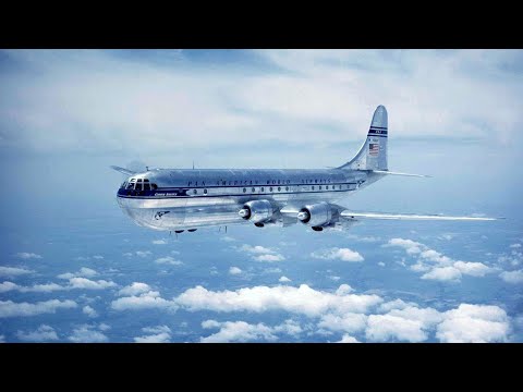 Boeing 377 Stratocruiser - шикарный пассажирский самолет послевоенной Америки