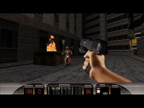 Duke Nukem 3D: Megaton Edition Gameplay / Walkthrough Part Episode 1 Level 1 - Full HD1080p